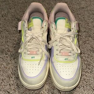 Pastel Nike Air Force 1’s